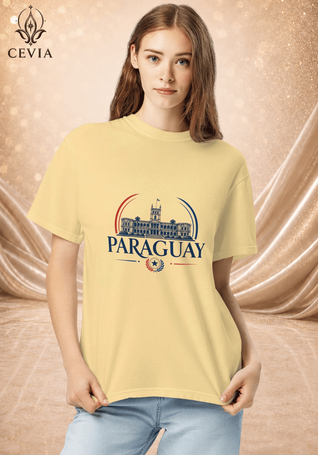 The Paraguay Supporter Graphic Tee