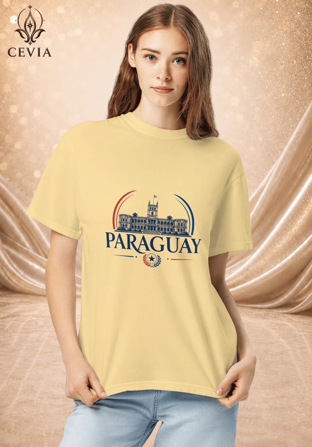 The Paraguay Supporter Graphic Tee