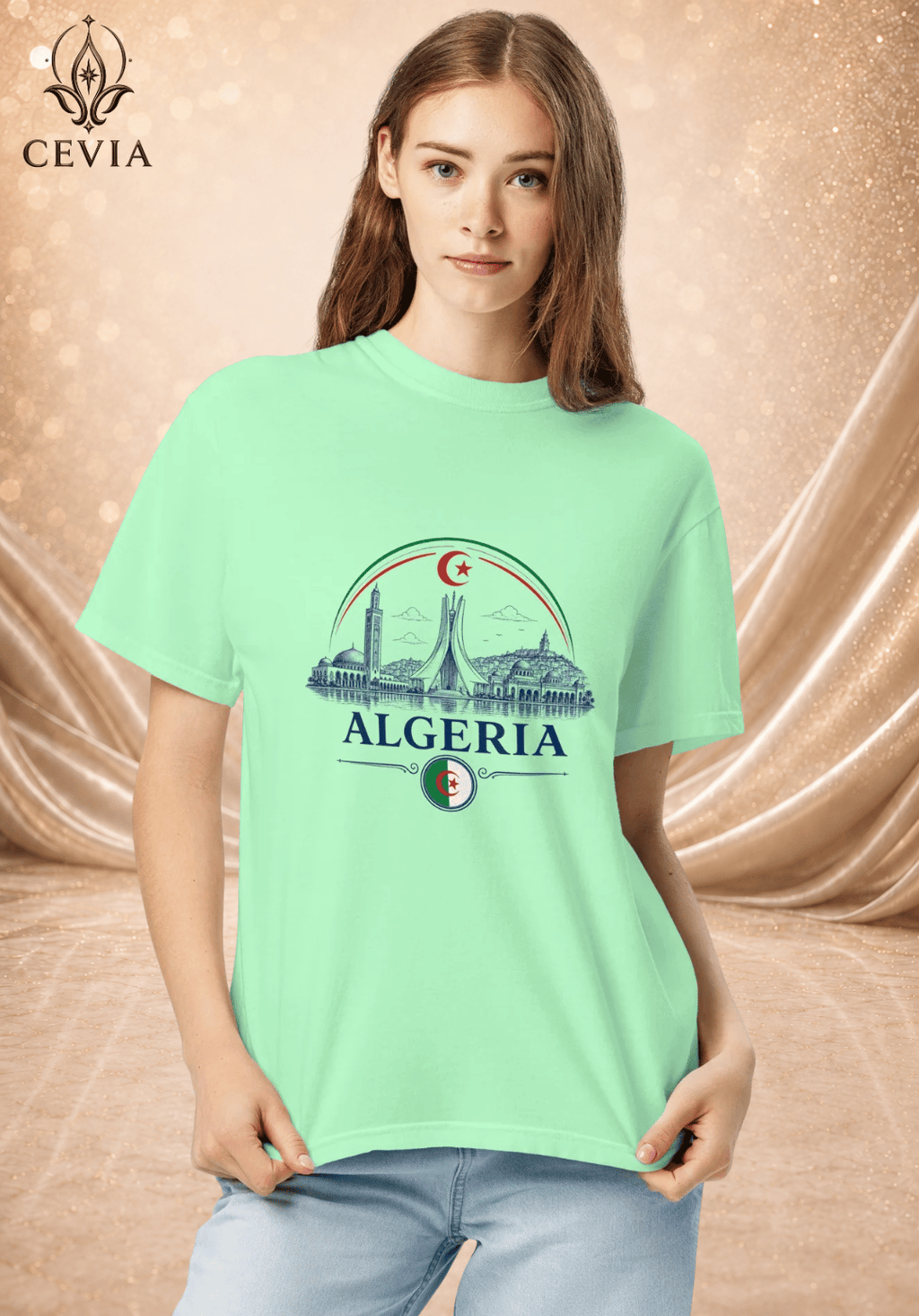 The Algeria Supporter Graphic Tee