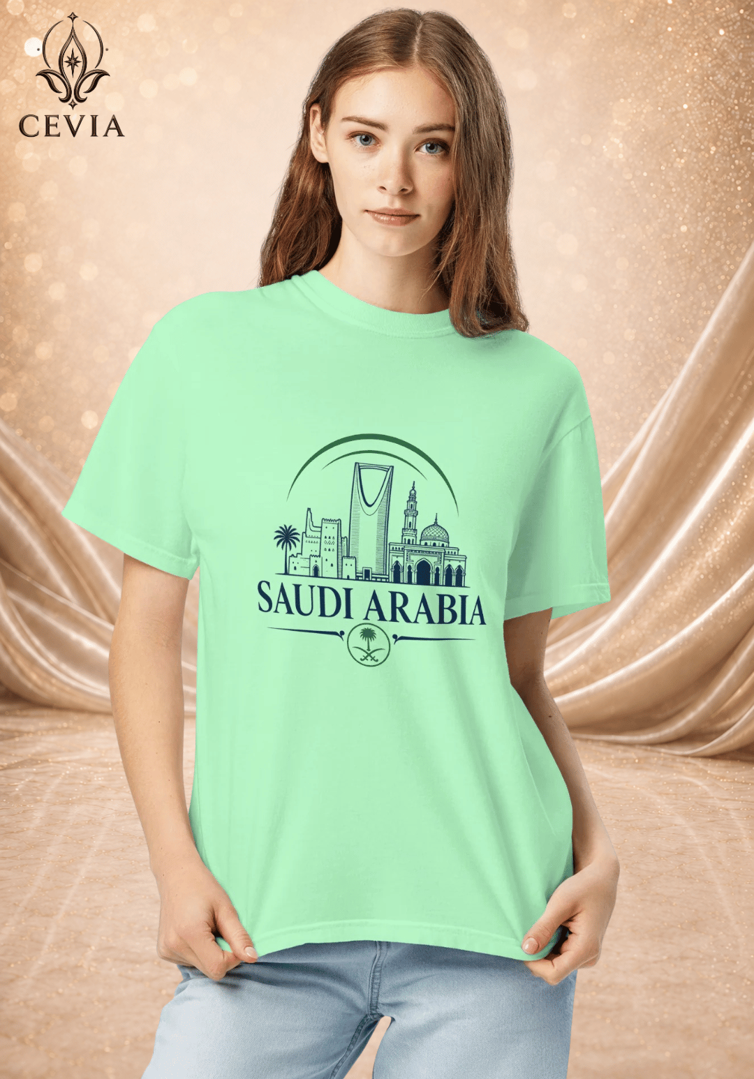 The Saudi Arabia Supporter Graphic Tee