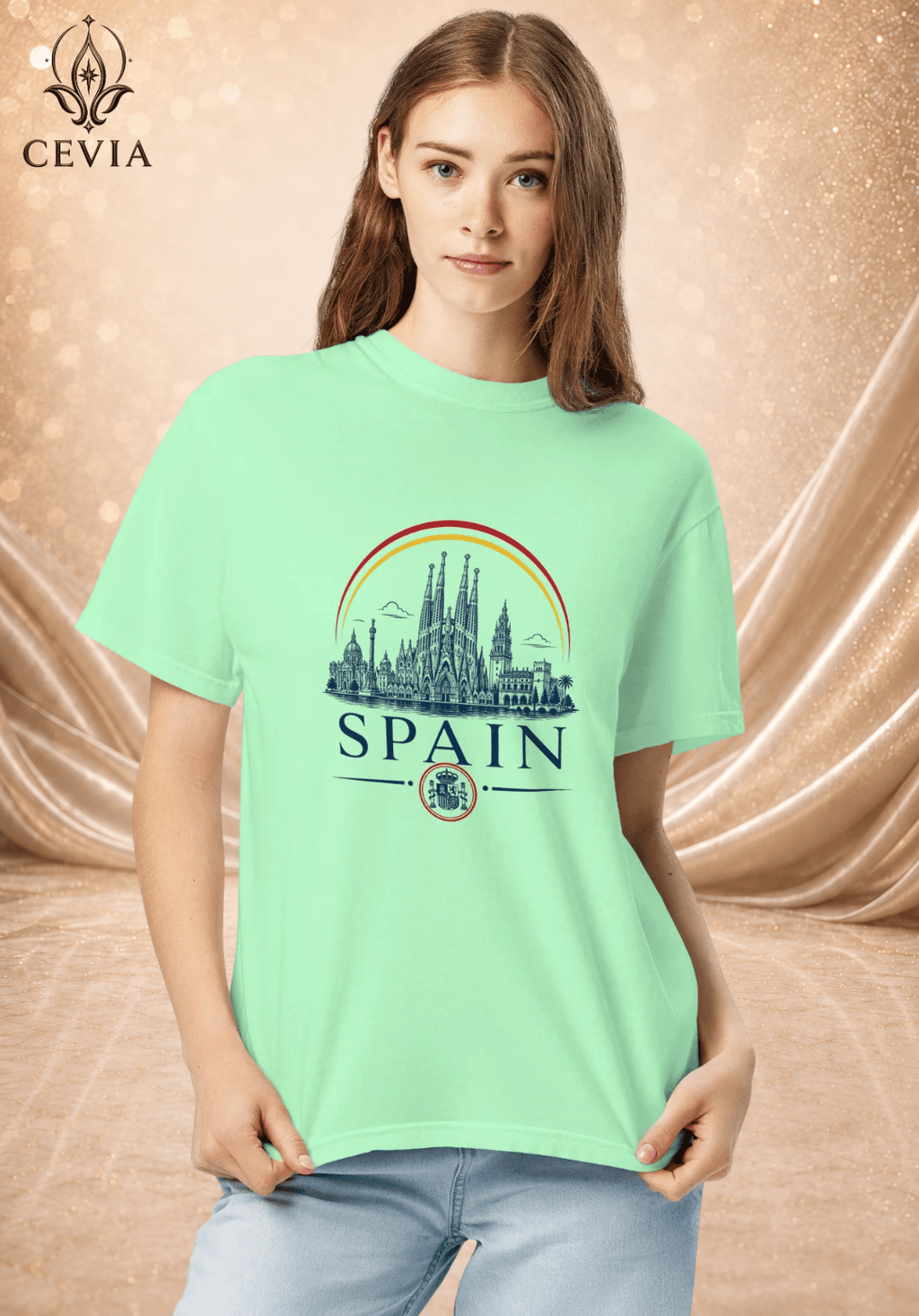 The Spain Supporter Graphic Tee