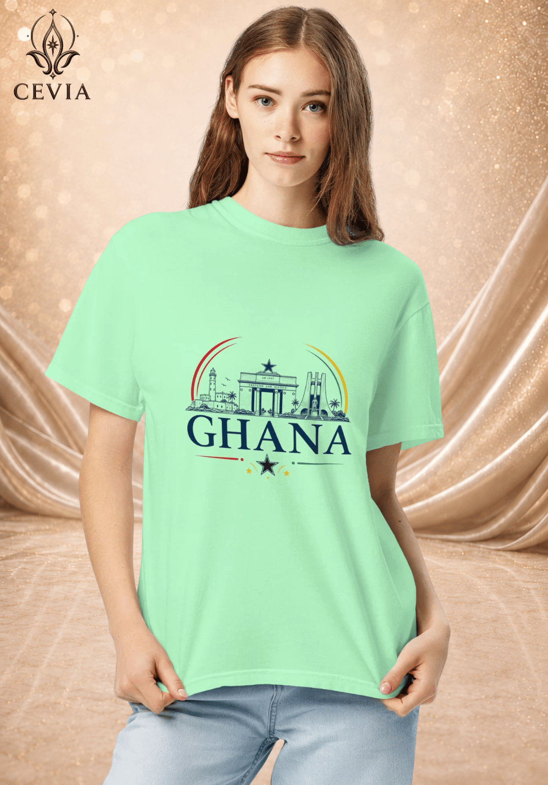 The Ghana Supporter Graphic Tee