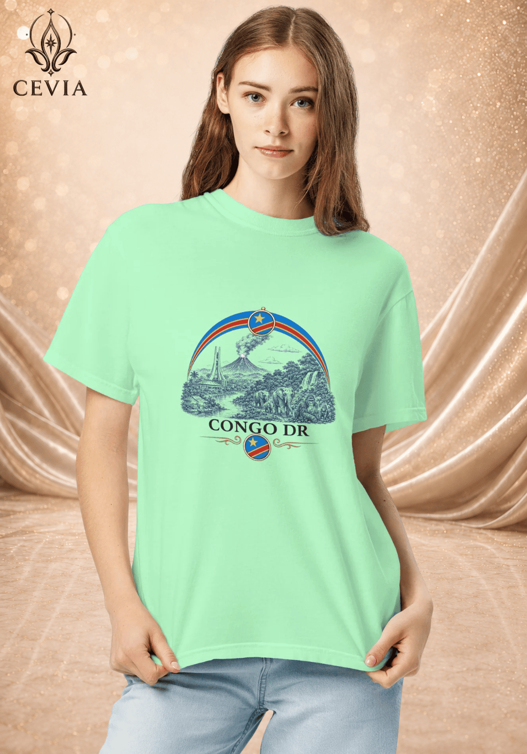 The Congo DR Supporter Graphic Tee