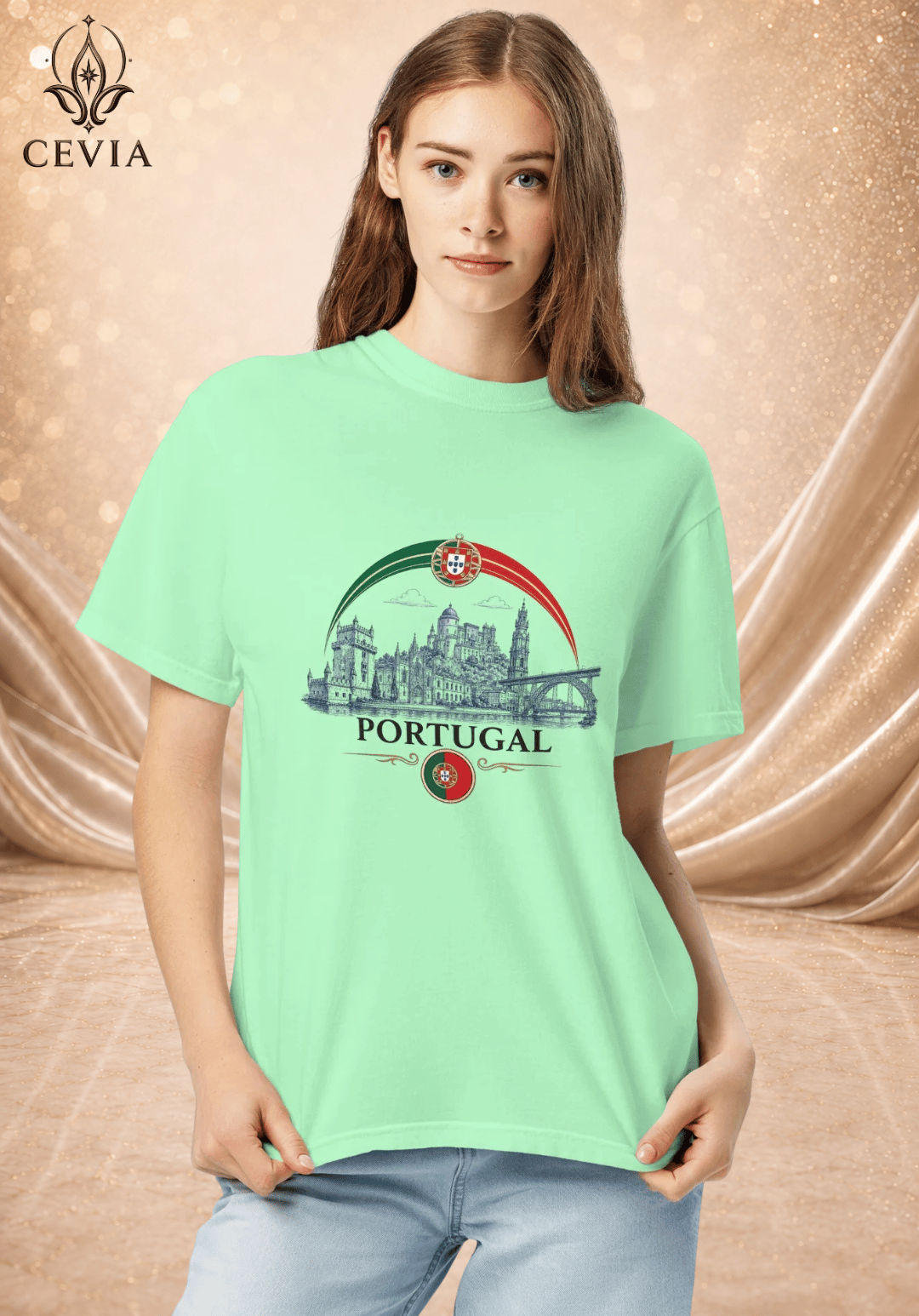 The Portugal Supporter Graphic Tee
