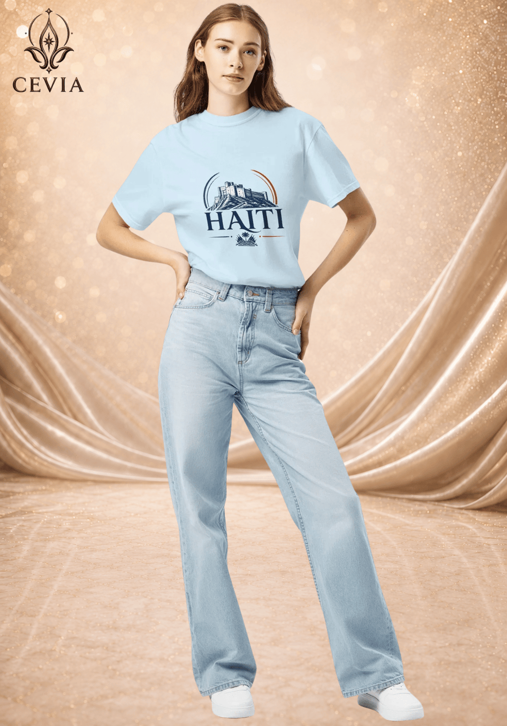 The Haiti Supporter Graphic Tee