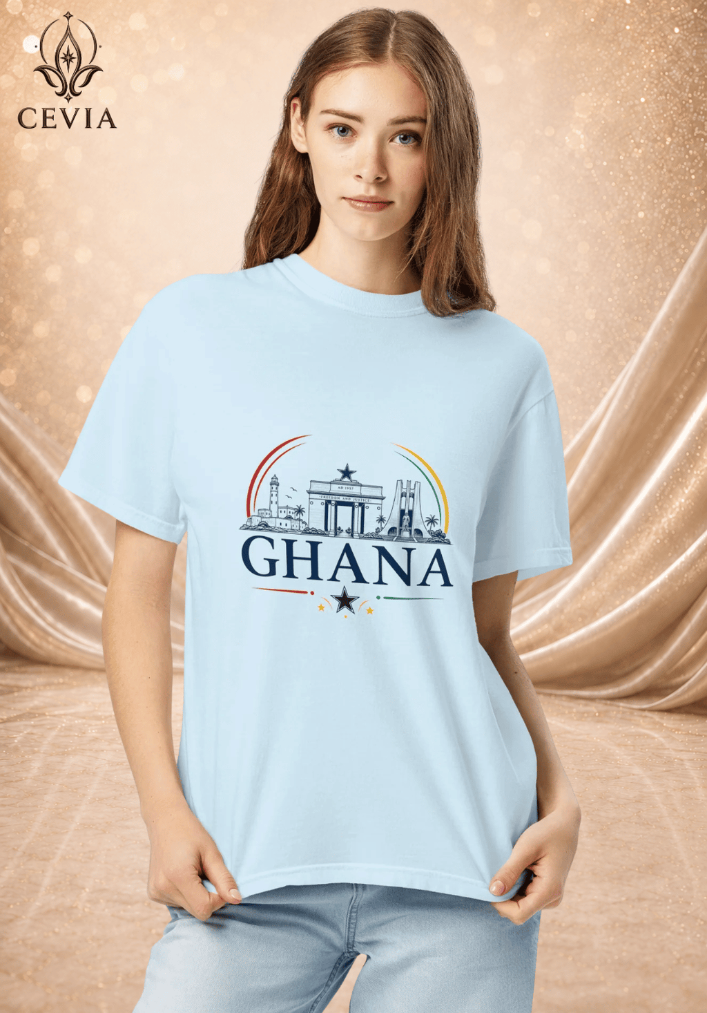 The Ghana Supporter Graphic Tee