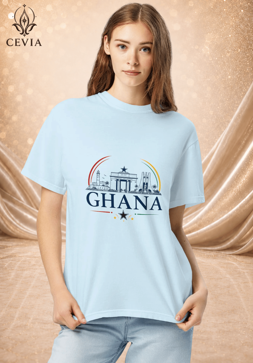 The Ghana Supporter Graphic Tee