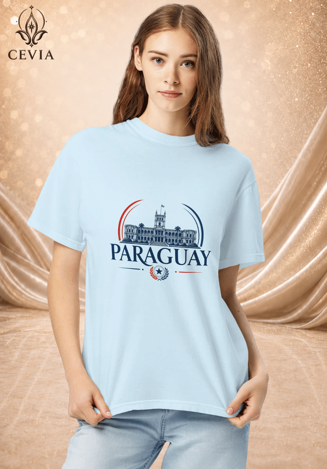 The Paraguay Supporter Graphic Tee