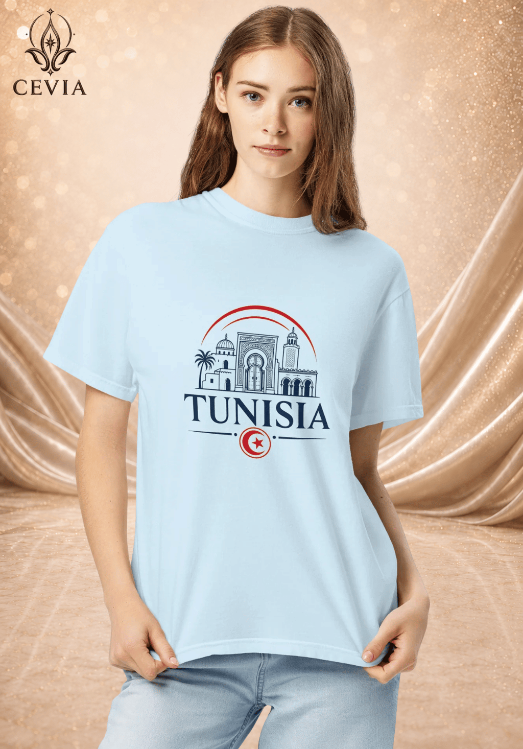 The Tunisia Supporter Graphic Tee