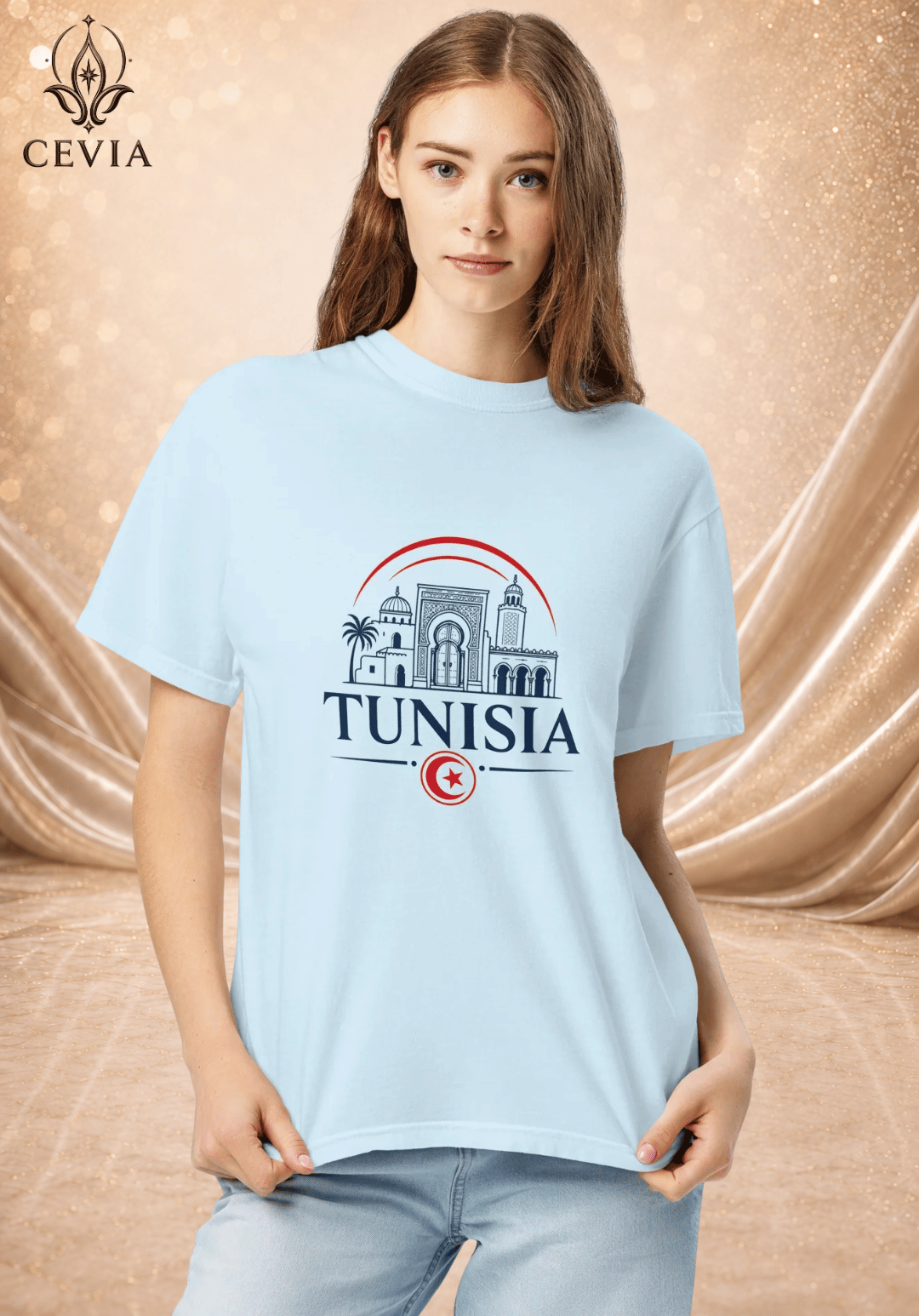 The Tunisia Supporter Graphic Tee