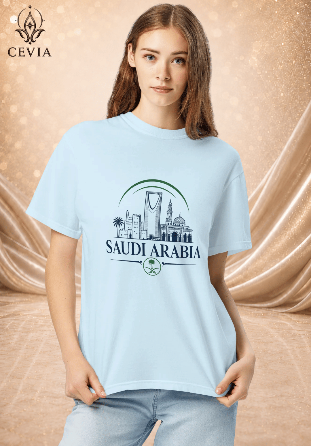 The Saudi Arabia Supporter Graphic Tee