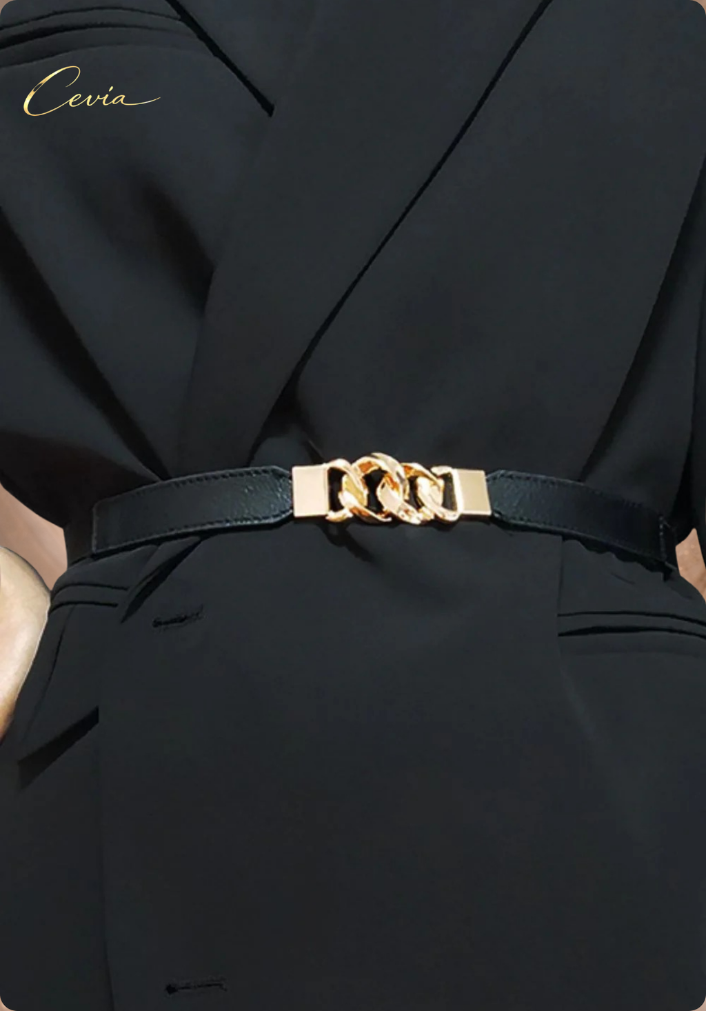 The Valora Chain Accent Belt