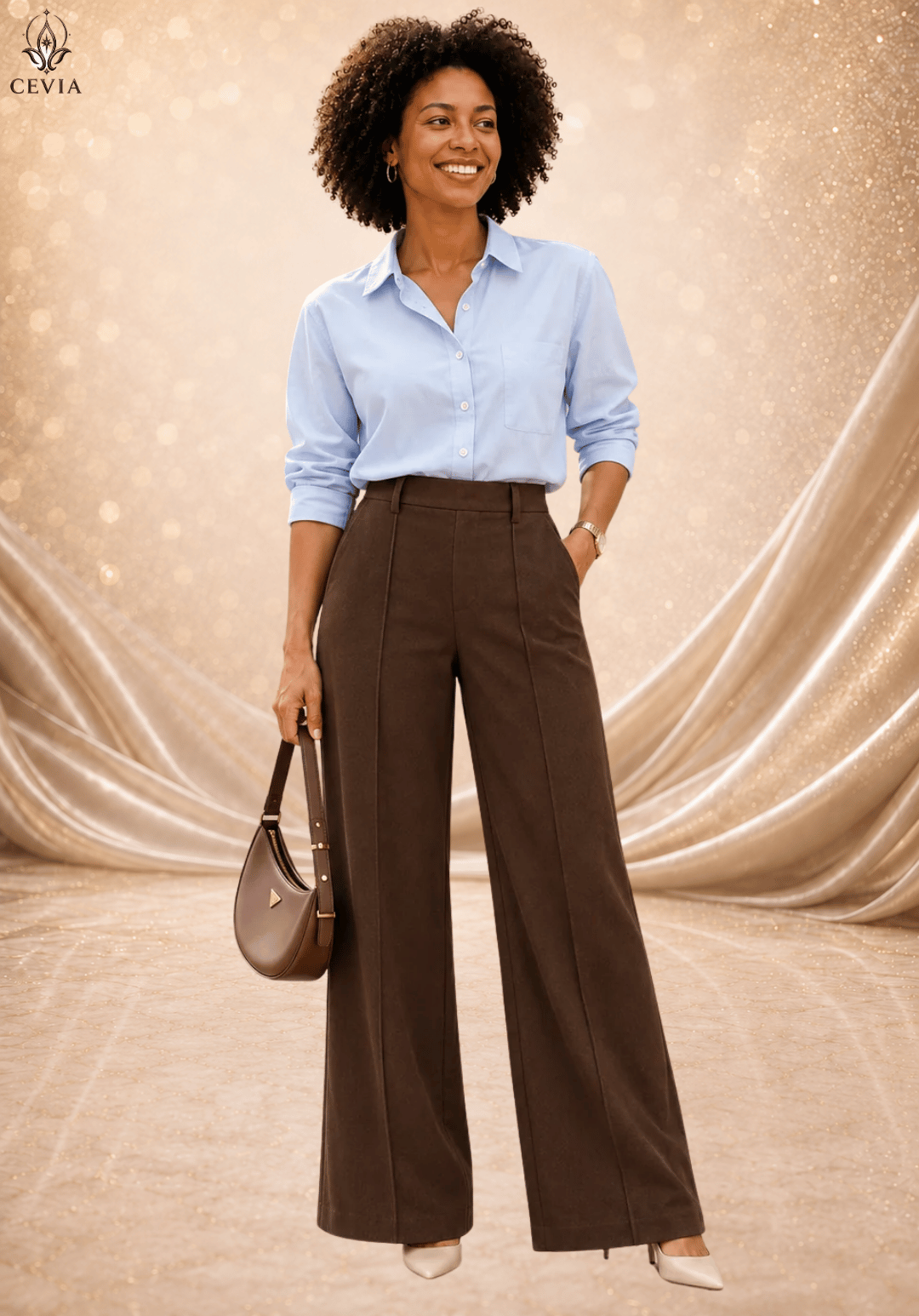 The Tailored Flow Wide-Leg Pants
