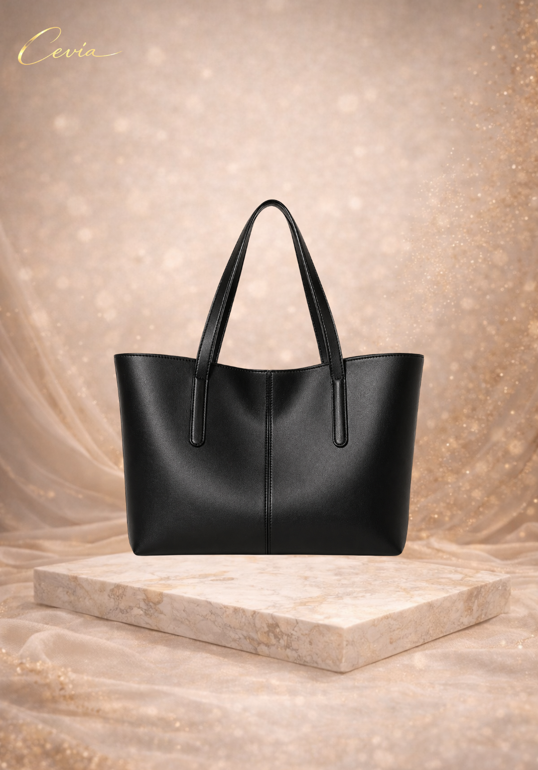 The Novelle Structured Tote Bag