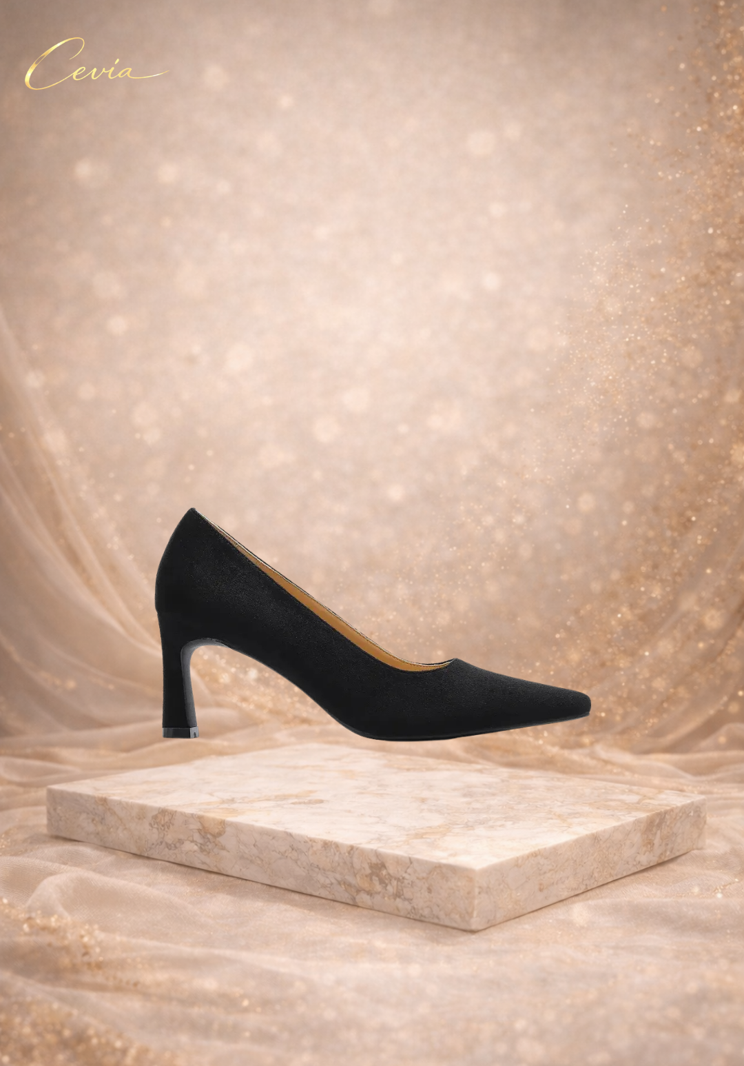 The Valentina Pointed Heel Pumps