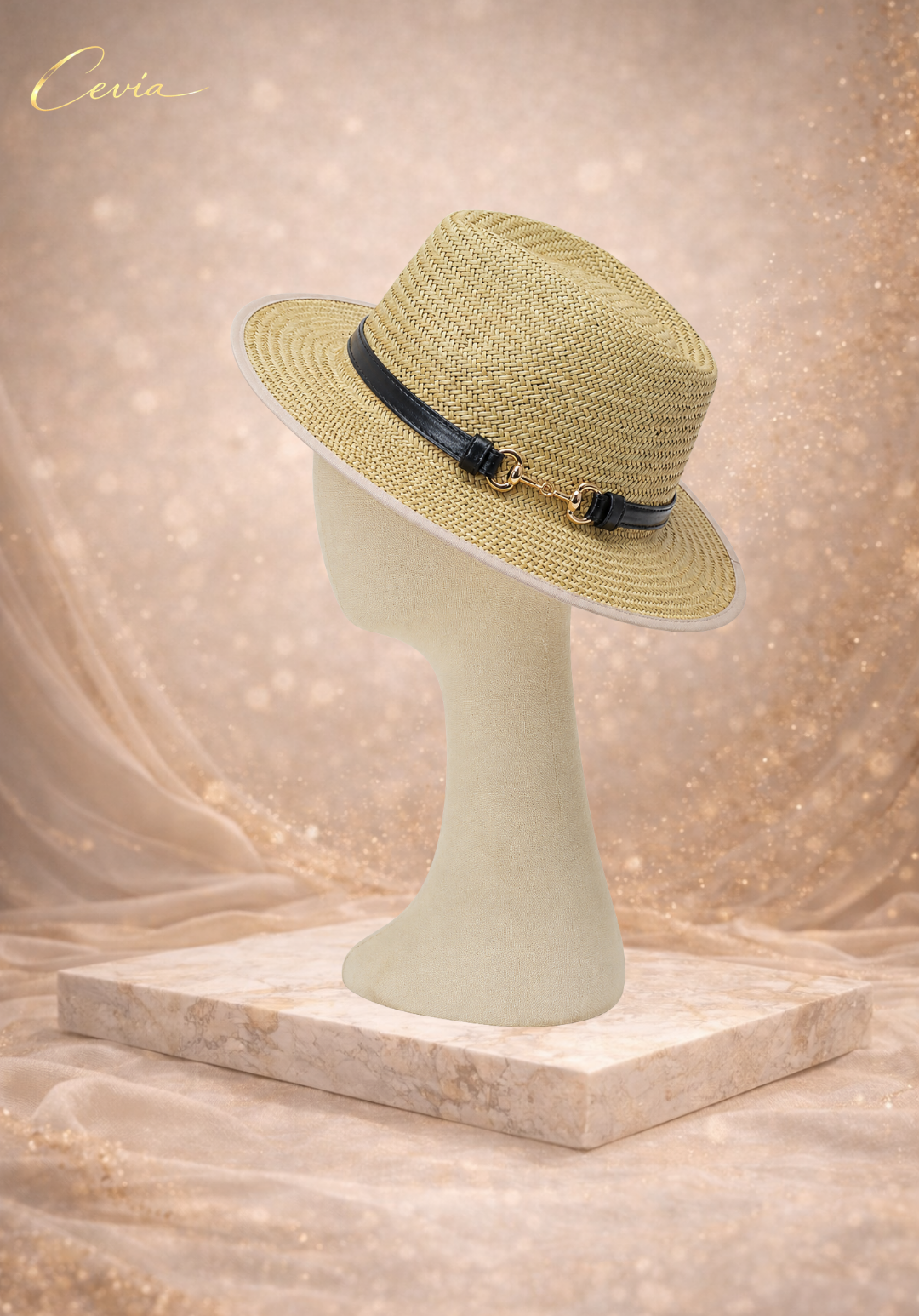 The Riviera Equestrian Straw Hat