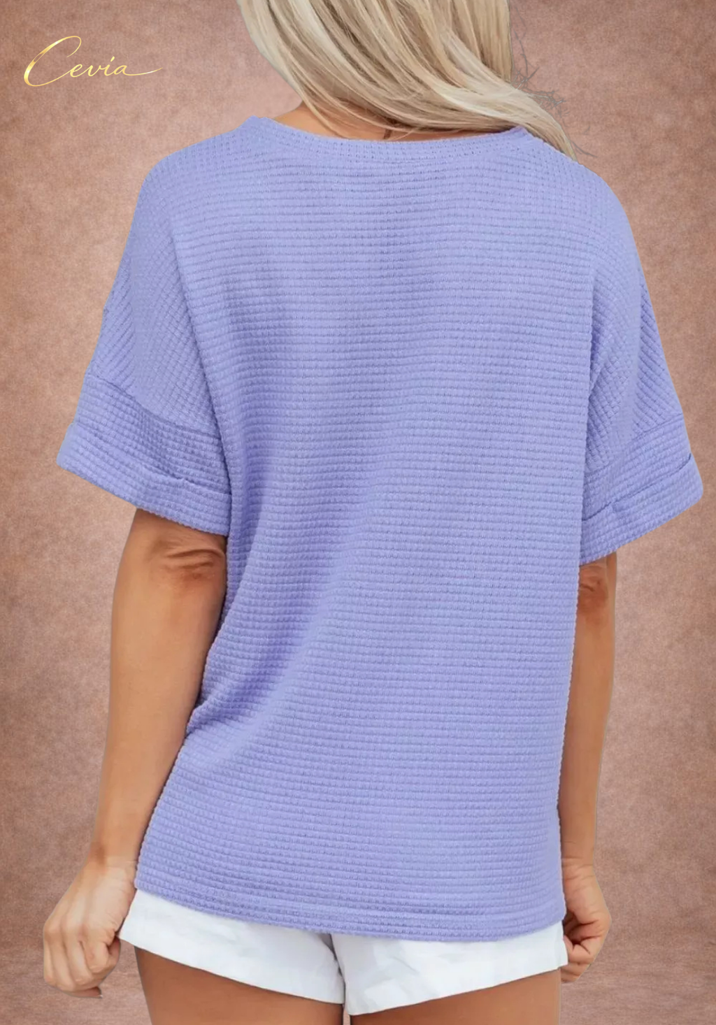 The Riviera Soft Waffle Lounge Tee