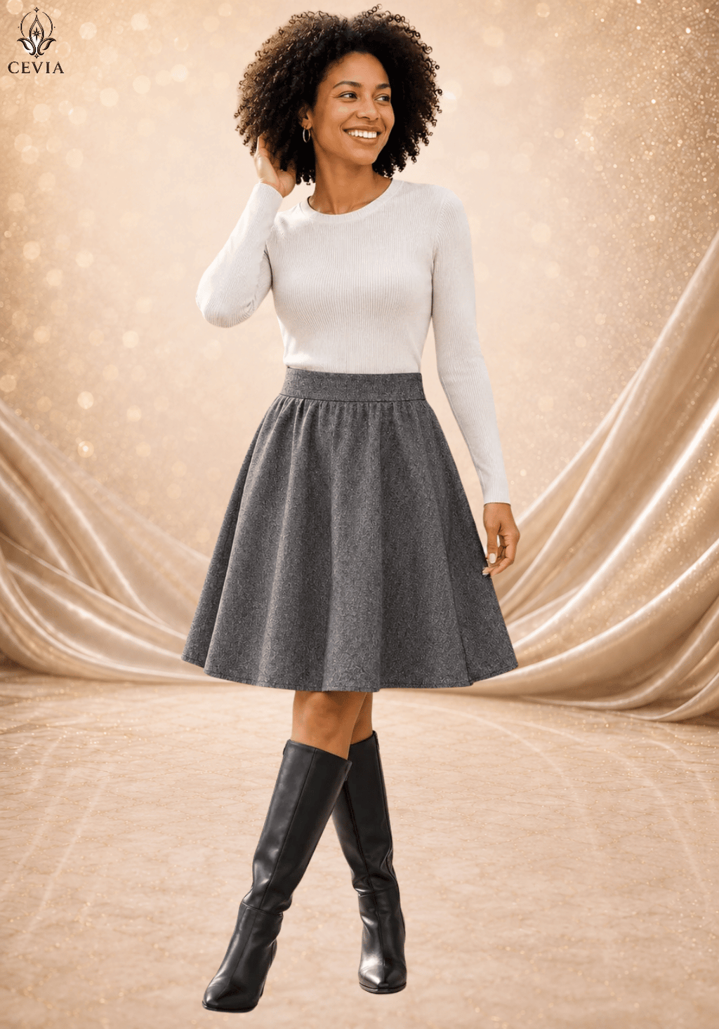 The Heritage Flare Skirt