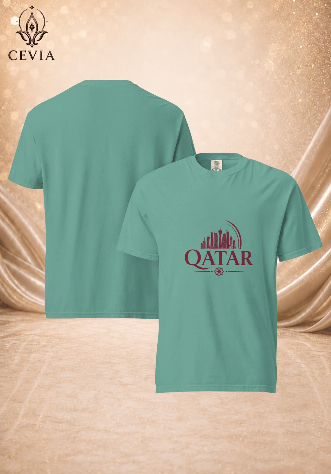 The Qatar Supporter Graphic Tee