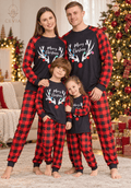 Kerst Familie Matching Pyjamasets — Rudolph's Festive Cheer