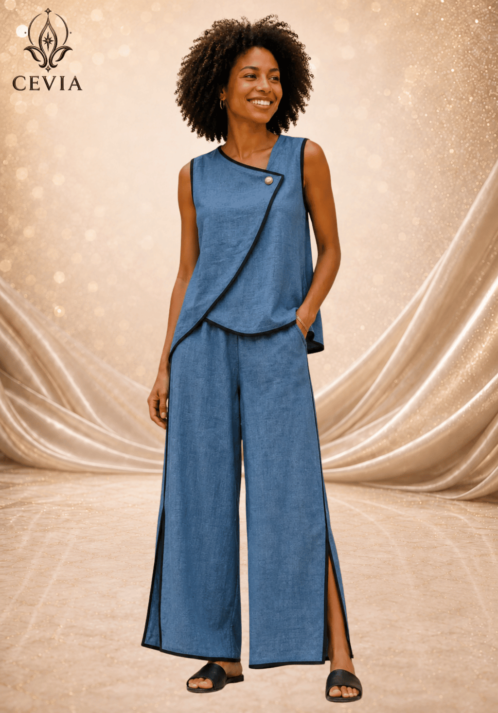 The Santorini Grace Two-Piece Set
