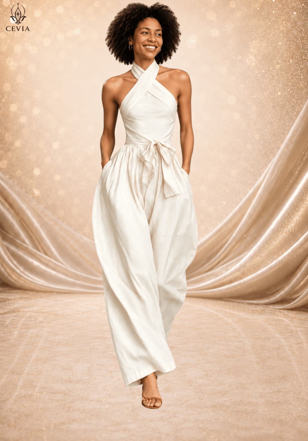 The Élan Crisscross Jumpsuit