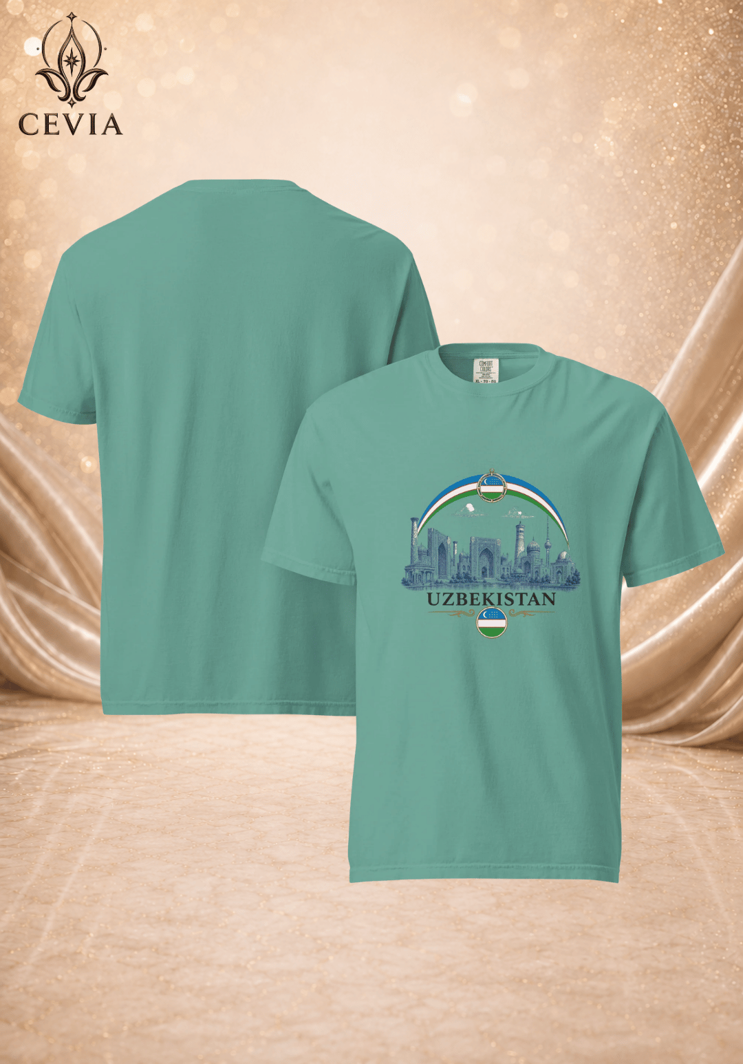 The Uzbekistan Supporter Graphic Tee