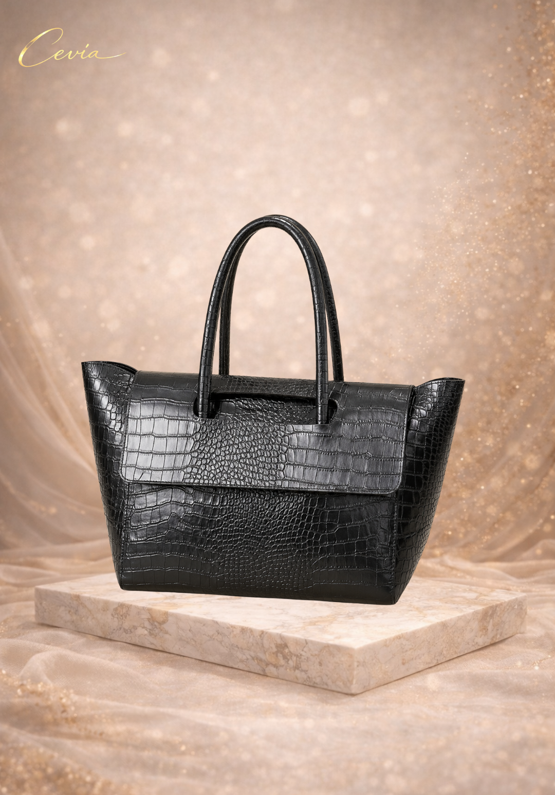 The Crovelle Structured Tote Bag