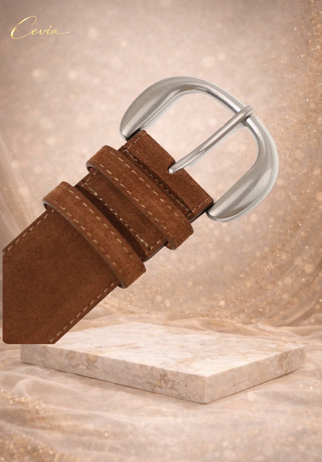 The Aurelia Wide Leather Belt