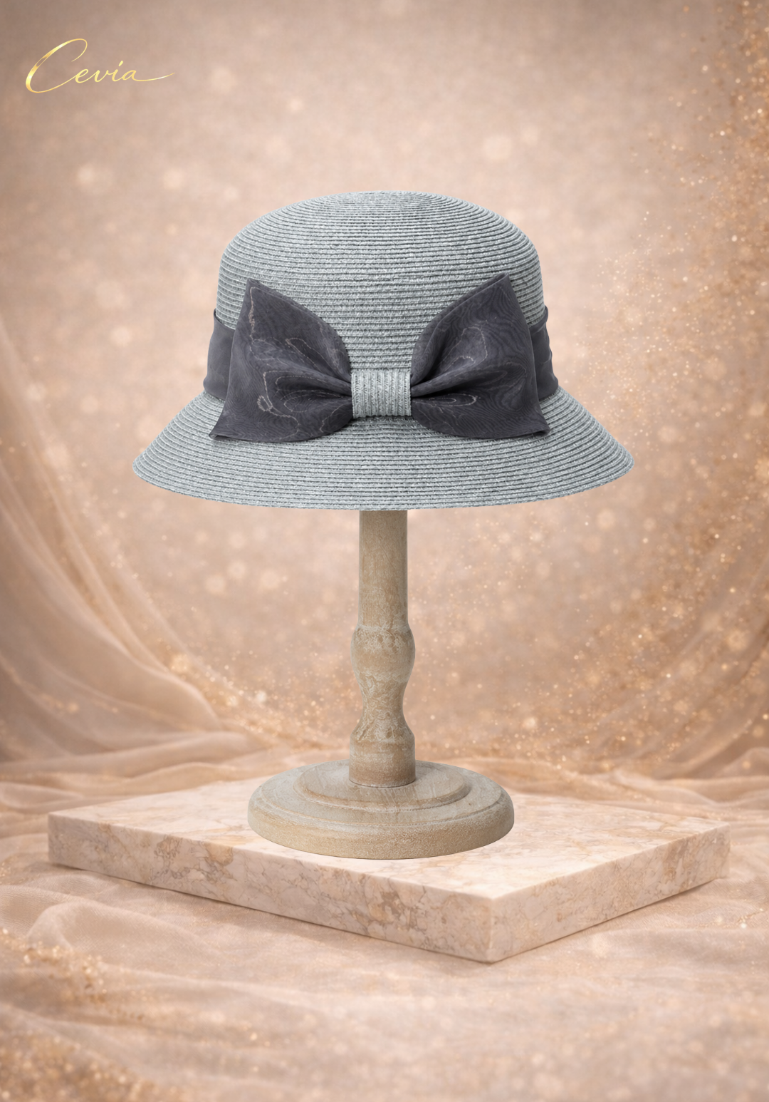 The Belle Charm Straw Hat