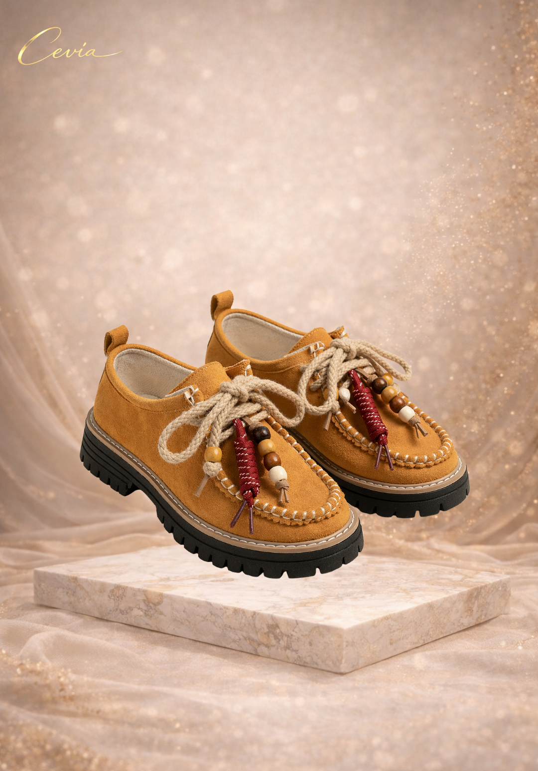 The Nomad Charm Moccasin Shoes