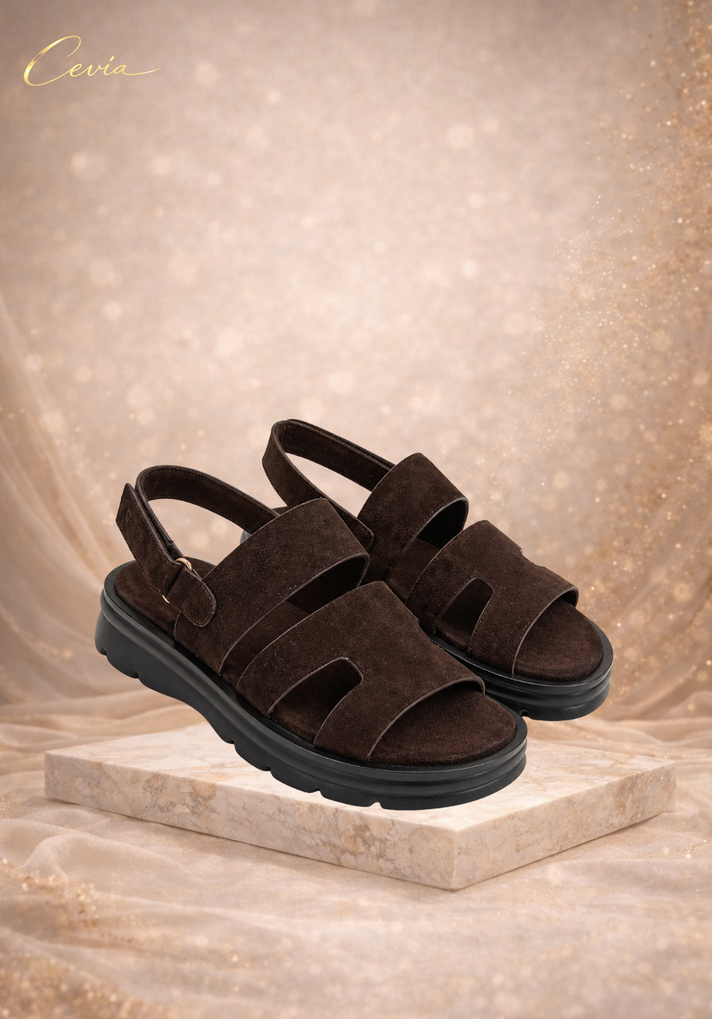 The Verona Comfort Suede Sandals