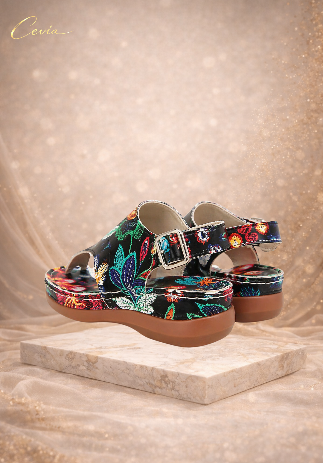 The Floral Breeze Comfort Sandals