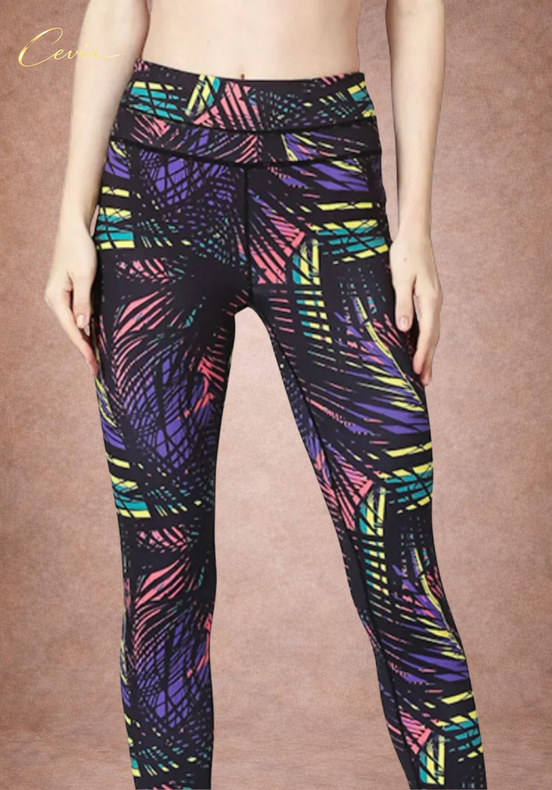The Virelle Chromatic-Stretch Stirrup Leggings
