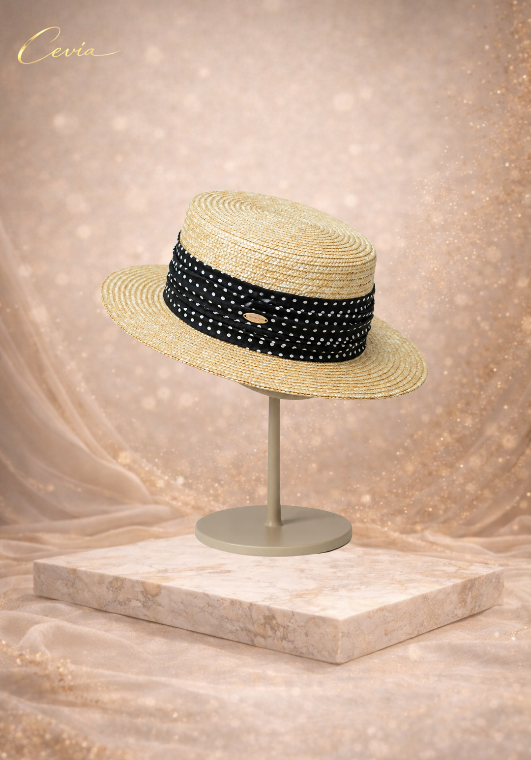 The Botanical Ribbon Straw Hat