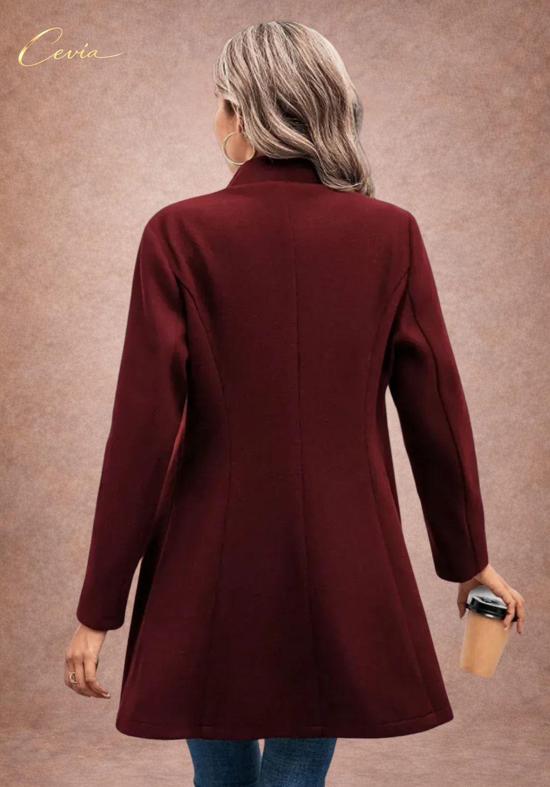 Urban Classic Buttoned Flare Coat