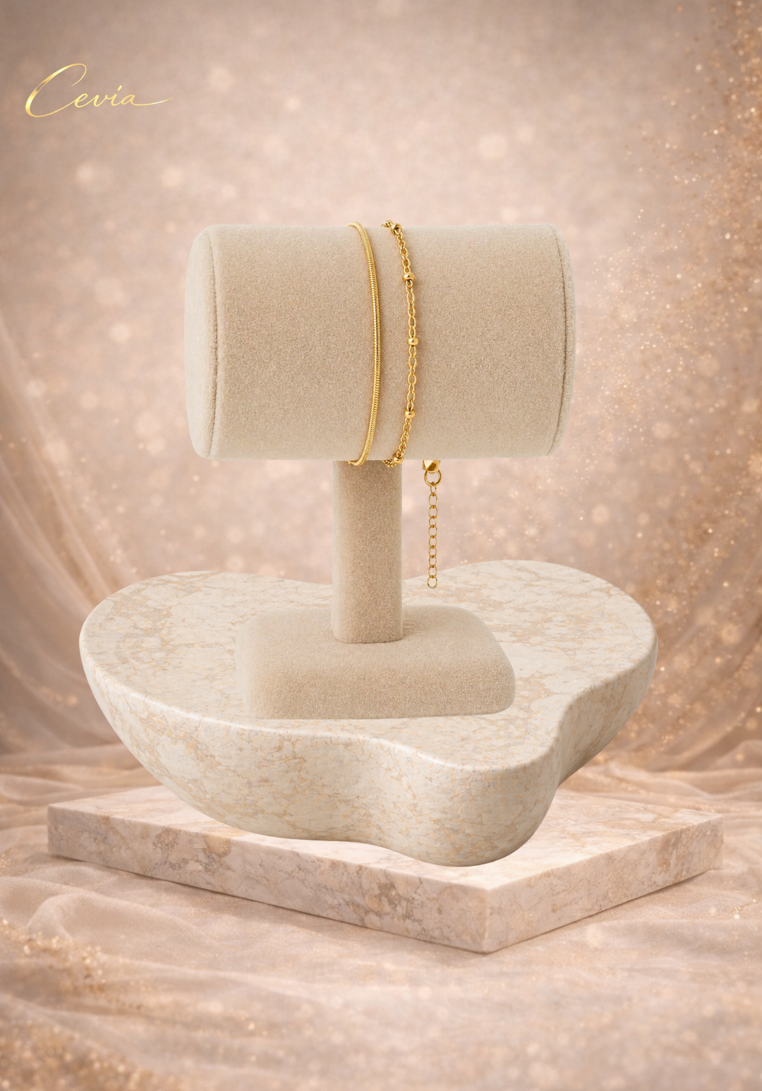 The Elara Dual-Gleam Layered Bracelet