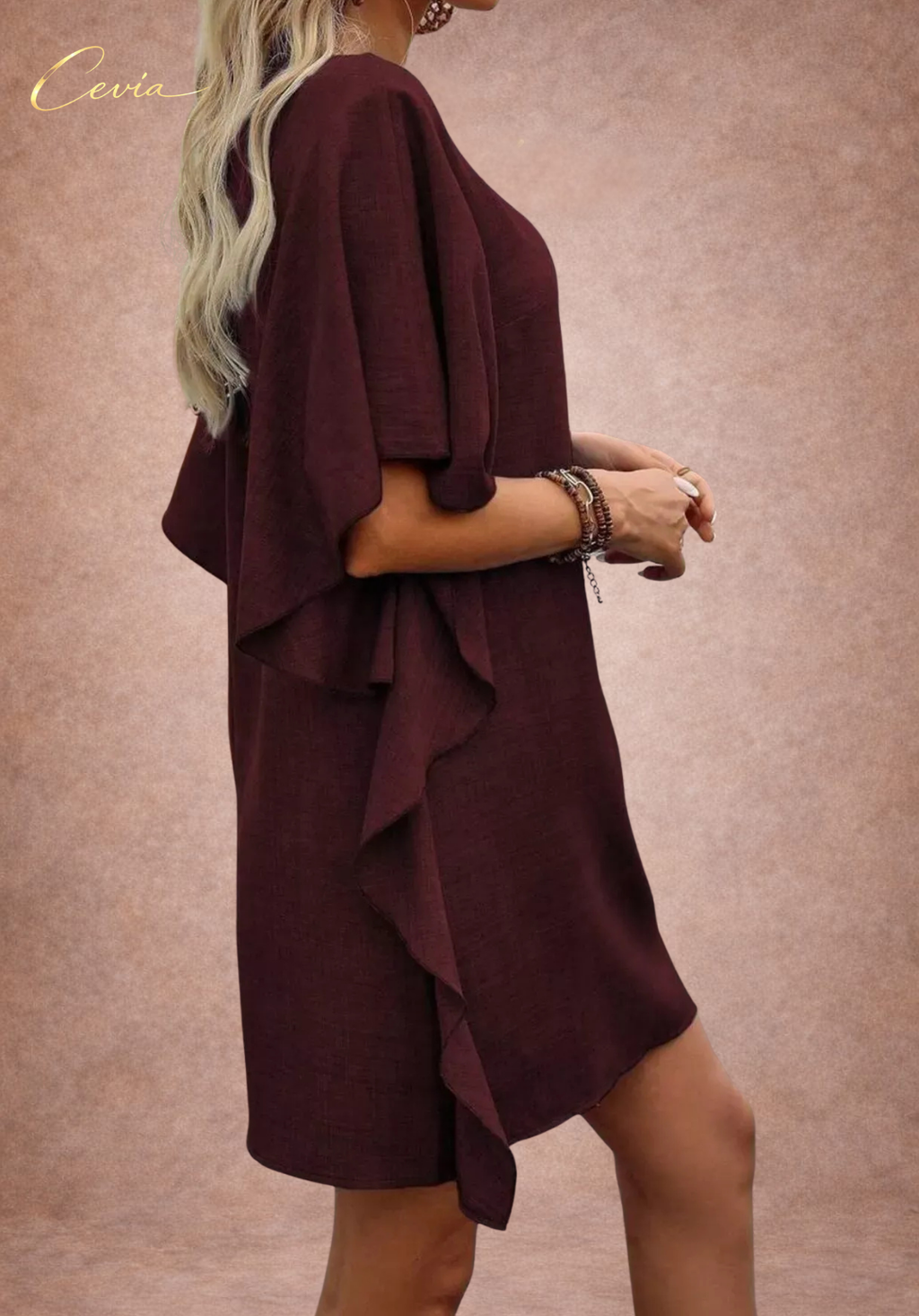 The Effortless Flow Ruffle Dress