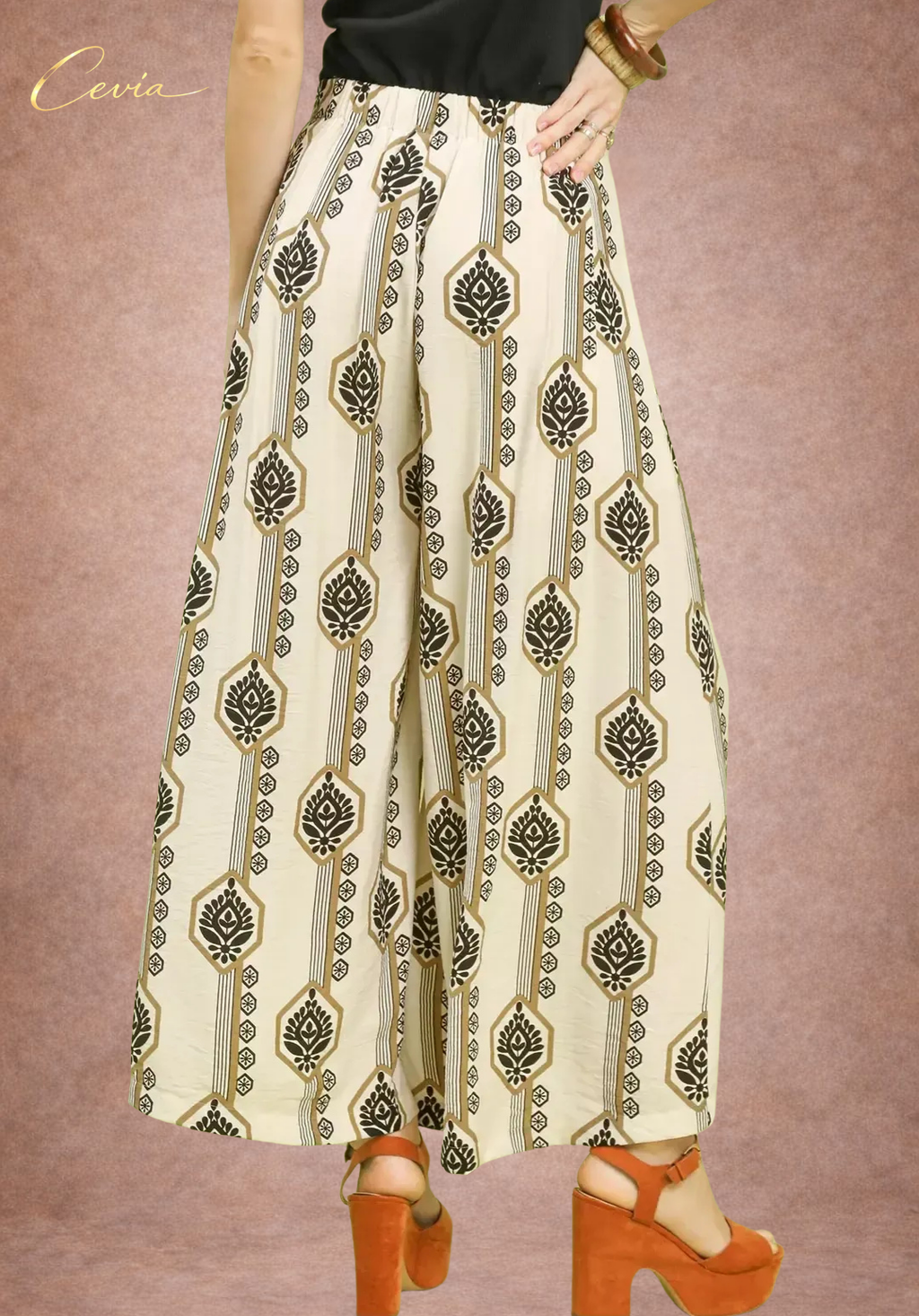 The Noir Nomad Palazzo Trousers
