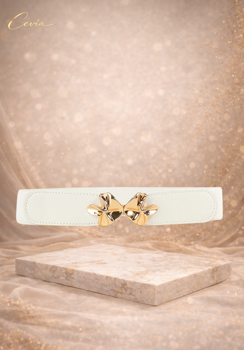 Sculpted Bow Statement Belt