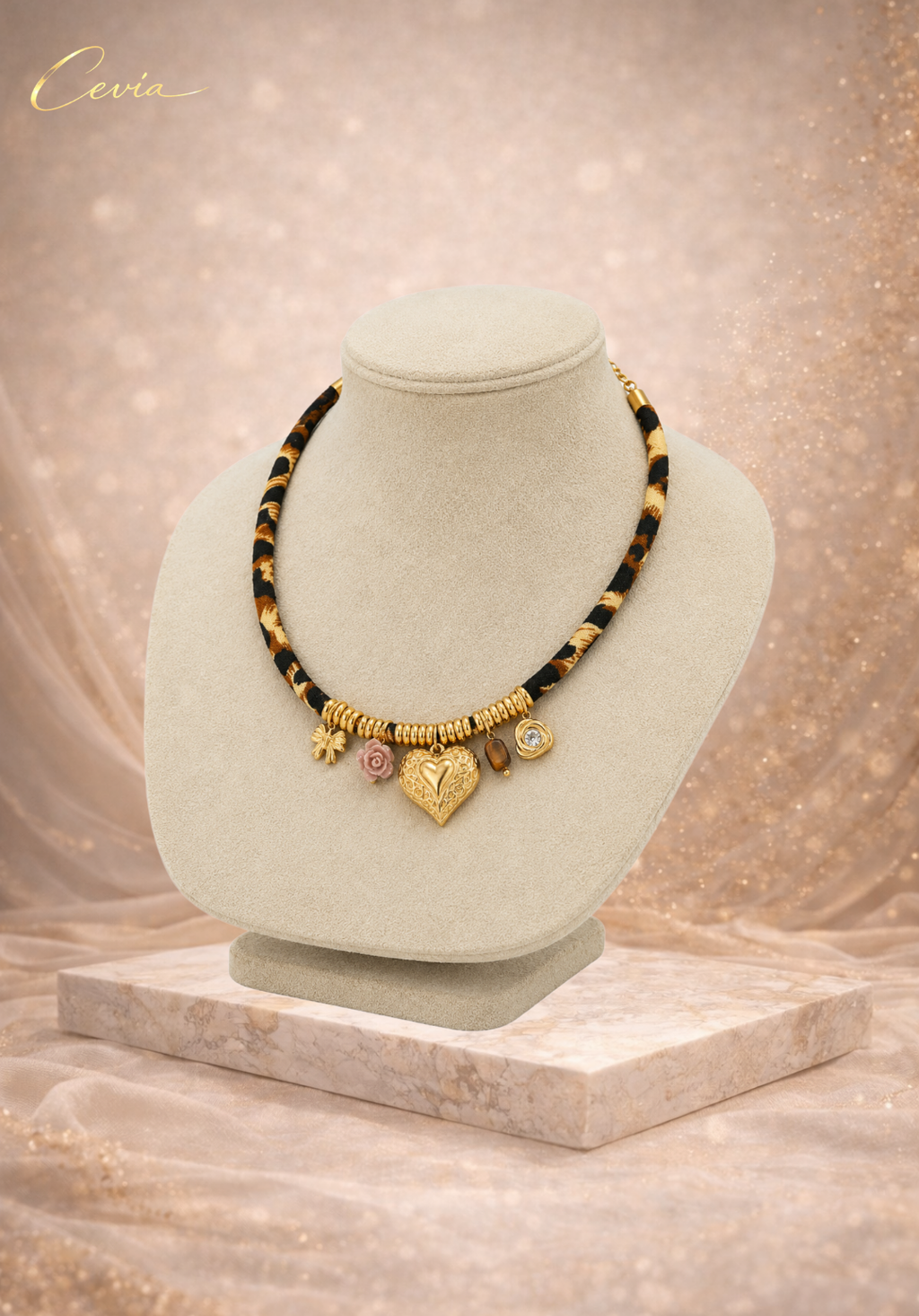 The Safari Luxe Charm Necklace