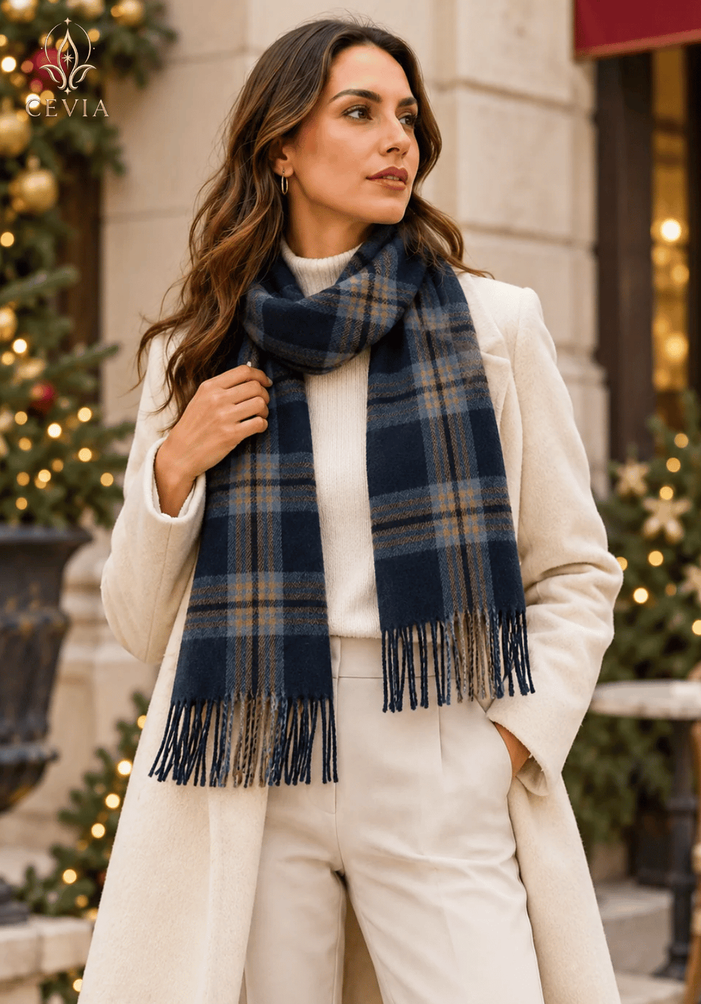 Der Heritage Karierte Winterschal