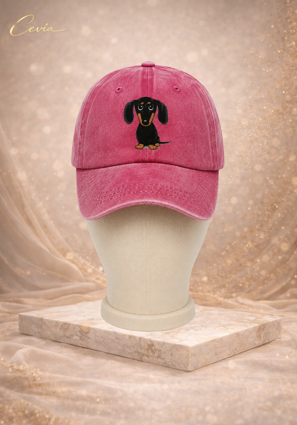The Playful Pup Vintage Cap