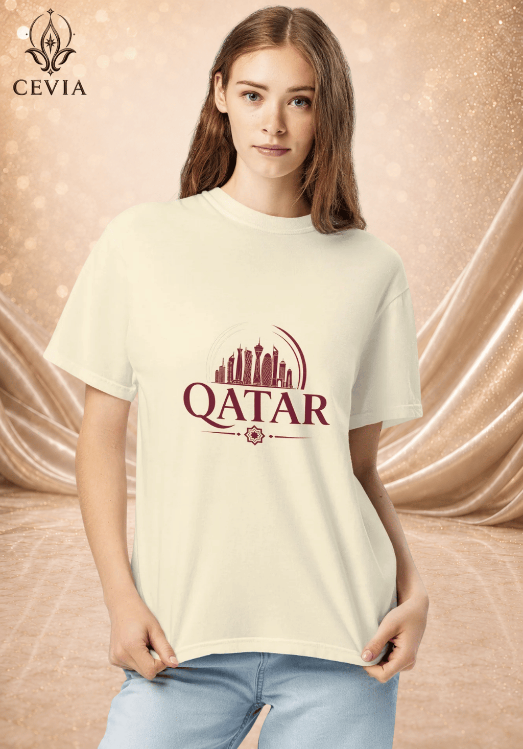 The Qatar Supporter Graphic Tee
