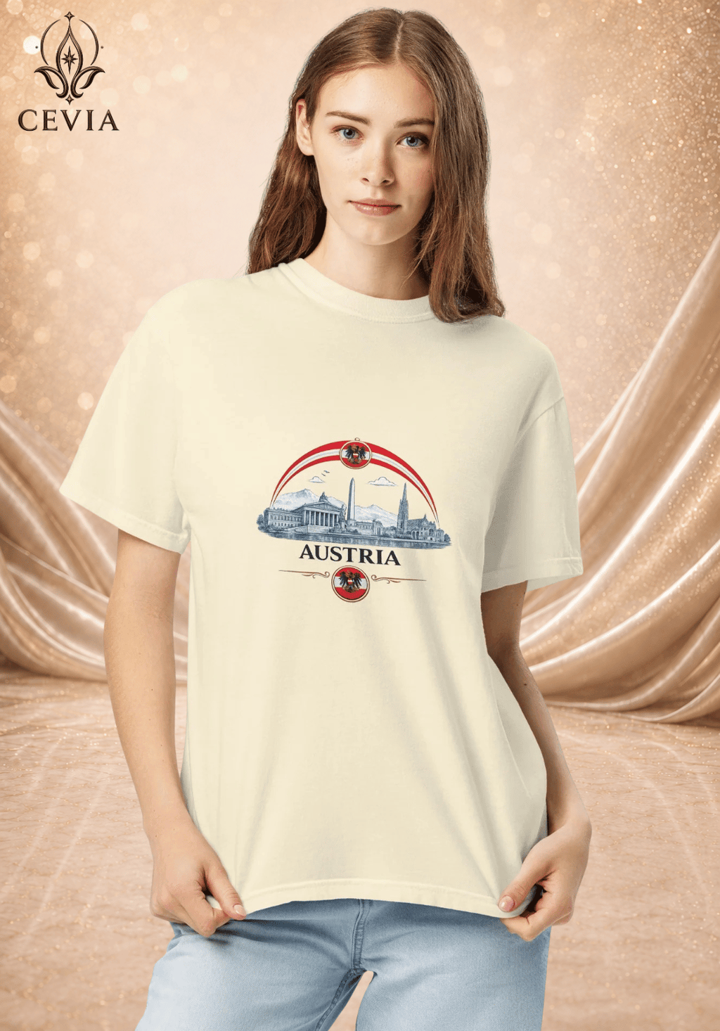 The Austria Supporter Graphic Tee