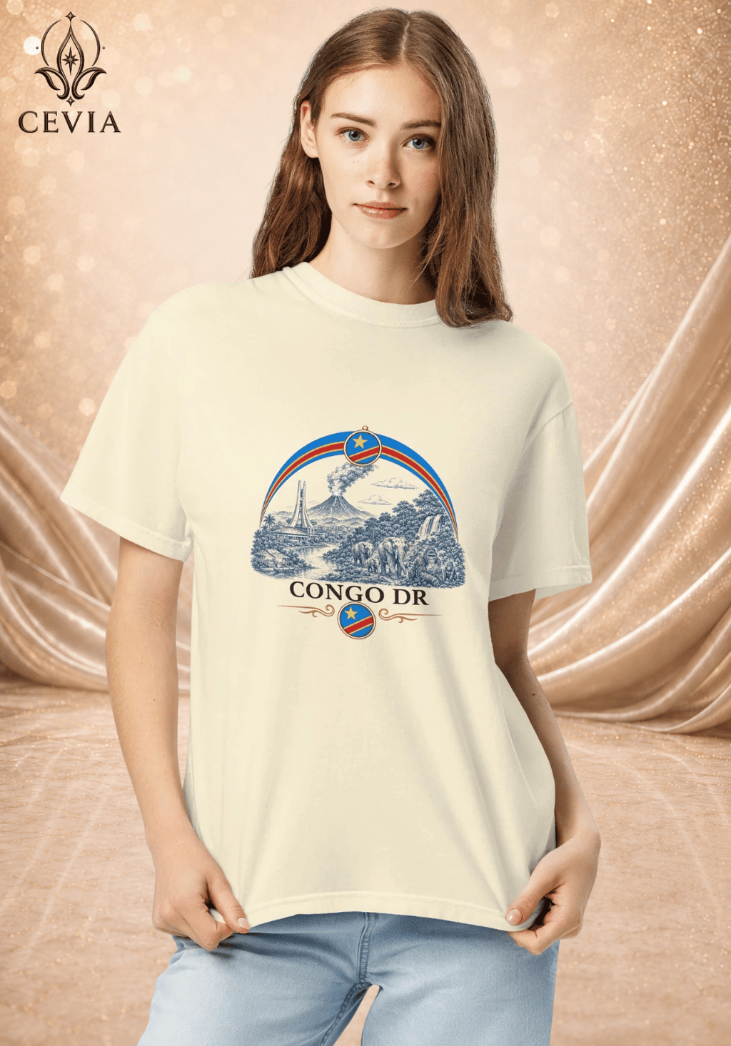 The Congo DR Supporter Graphic Tee