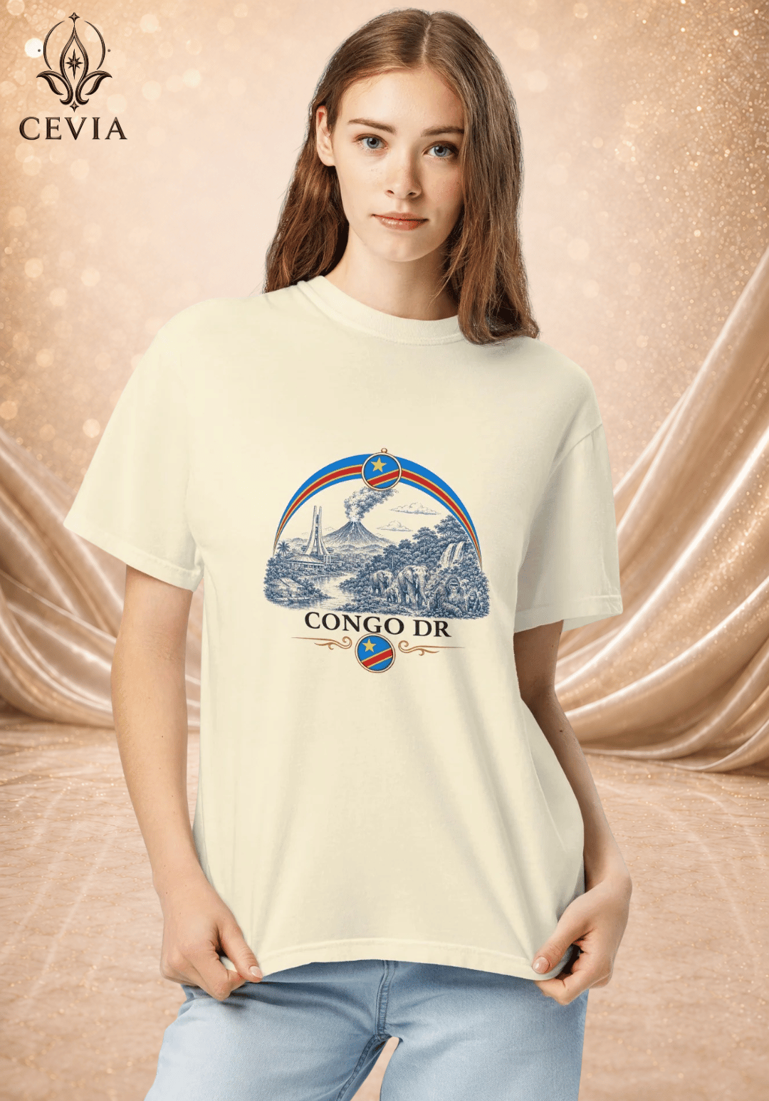 The Congo DR Supporter Graphic Tee