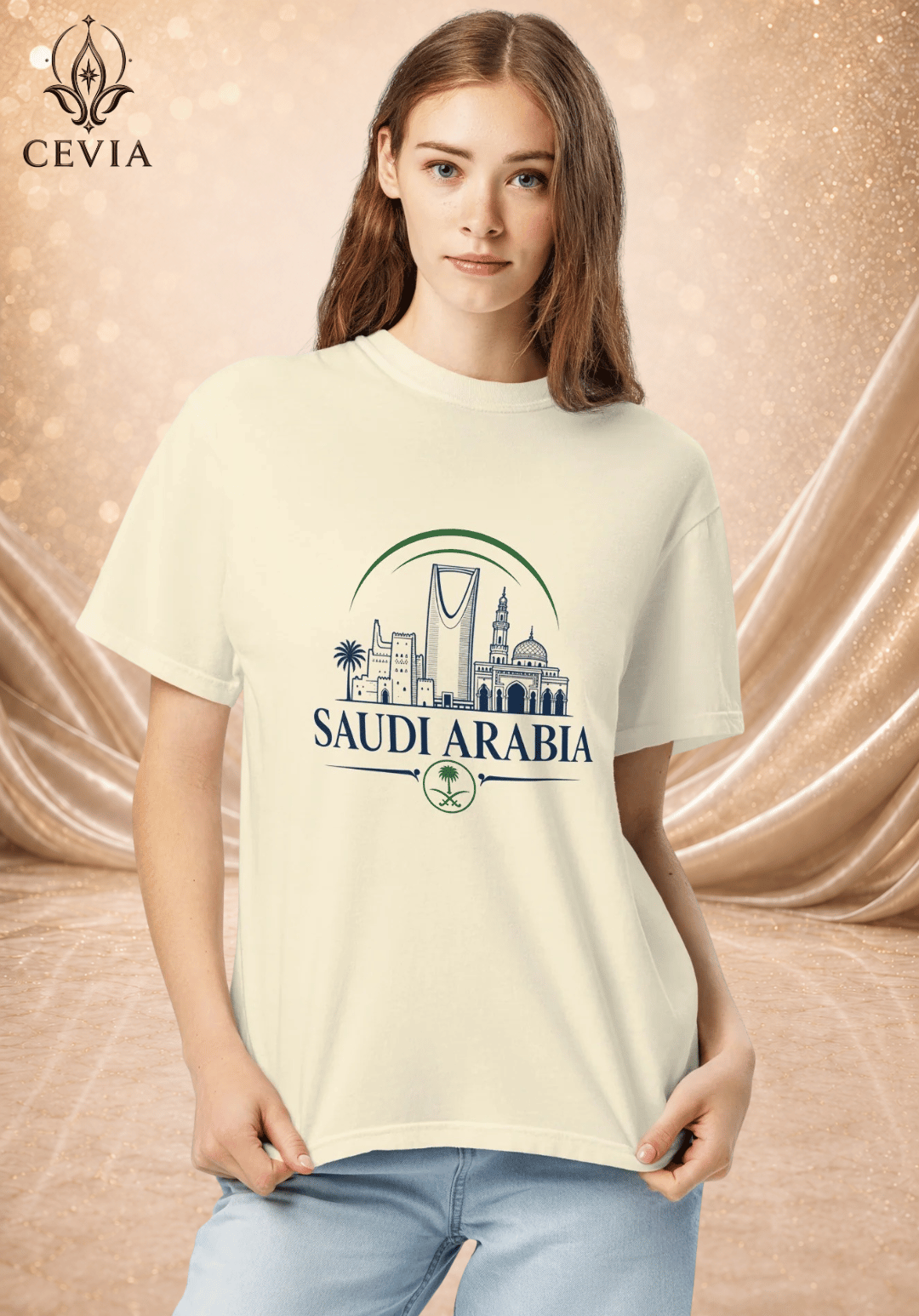 The Saudi Arabia Supporter Graphic Tee