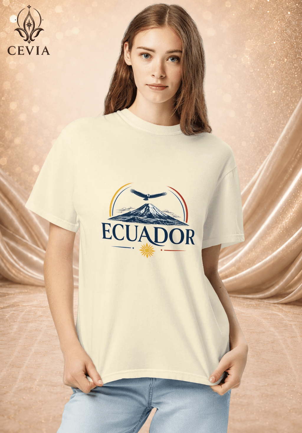 The Ecuador Supporter Graphic Tee