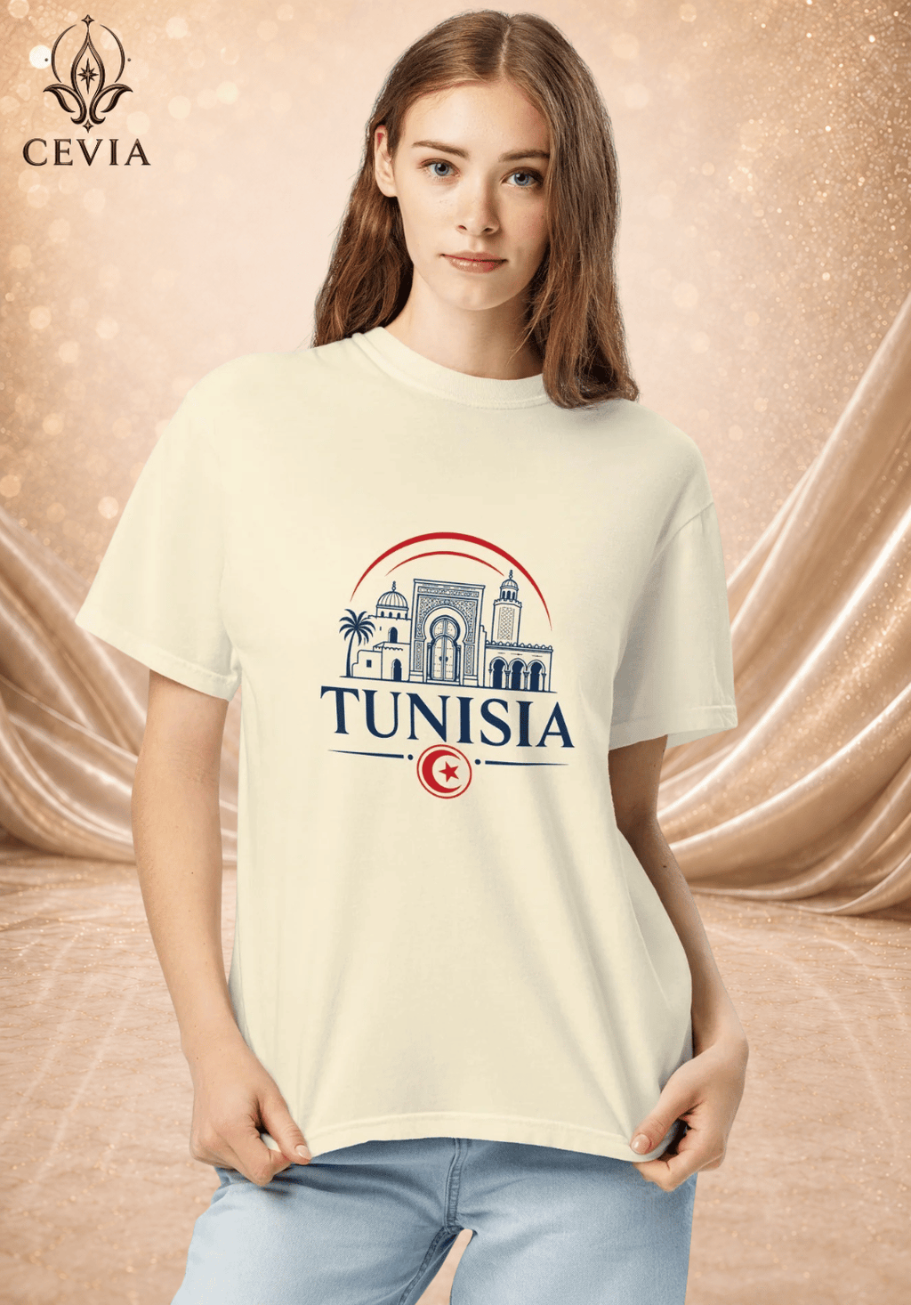 The Tunisia Supporter Graphic Tee